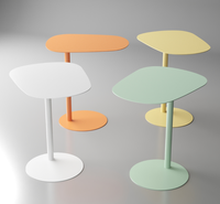 Table d'appoint en métal pour salon, design créatif et moderne