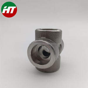 ASME B16.11 ASTM A182 Super Duplex Socket Soldadura Forjado Accesorios DIN 1,4835 1,4462 Acero Precio competitivo Accesorios de tubería - Product Image 2