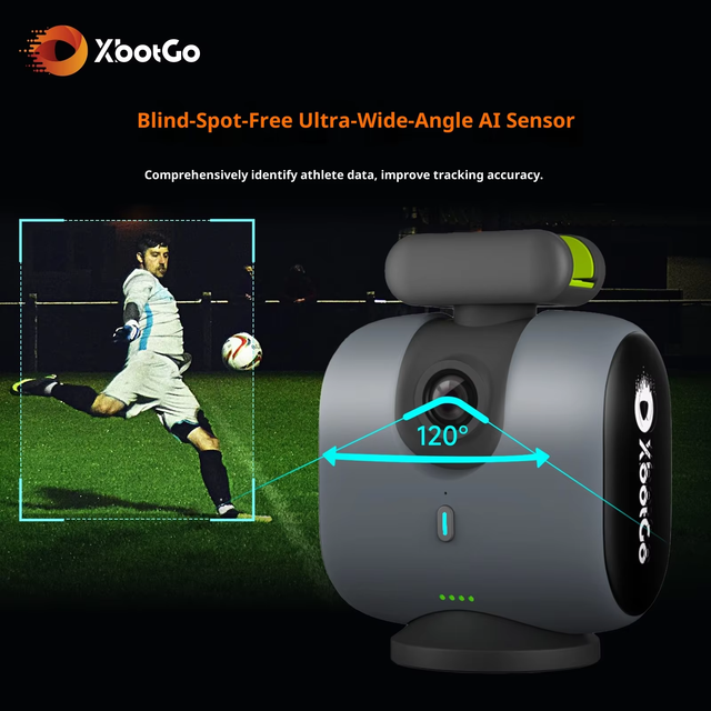 New XbotGo AI Powered Automatic Tracking Gimbal 4K 60FPS IP67 Waterproof 140 Wide Angle Sports Video Camera Soccer Basketball