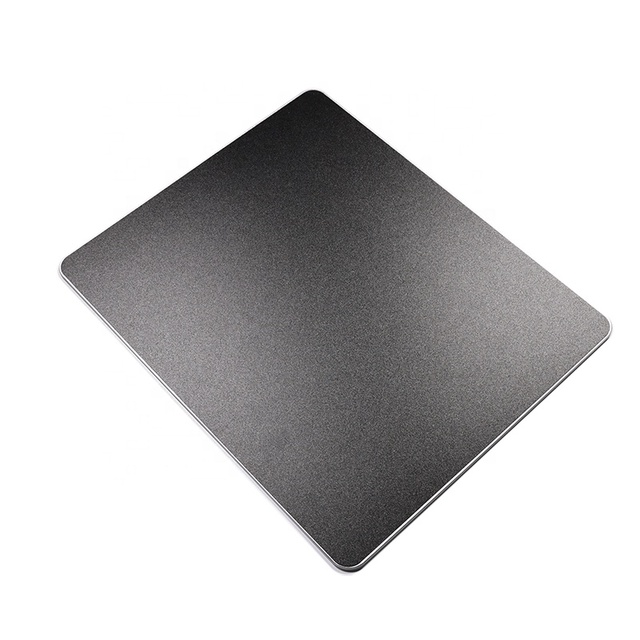 New Arrival Universal Aluminum Allow Mouse Pad Gaming Mouse Mat Heat Transfer Durable Customizable Size Stock Computer Office