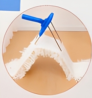 Balai à poussière pliable de style américain (pour nettoyage humide)