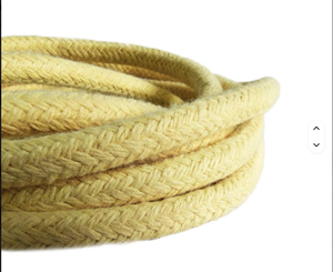 Accessoires de feu faisant l'équipement d'art de flux corde de Poi de feu danse de fléchette jonglerie personnel de feu 100% pur 3/8 pouces 10mm corde d'aramide - Product Image 4