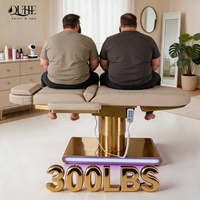 Table de massage électrique réglable QUHE pour salon, soins du visage, spa, table de massage électrique, table de beauté pour cils et cosmétiques