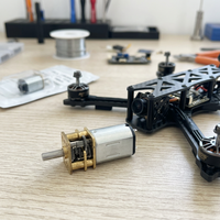 Moteur à engrenages CC Micro N20 3V 30 tr/min à couple élevé, petit moteur réducteur pour projets DIY de robots et drones