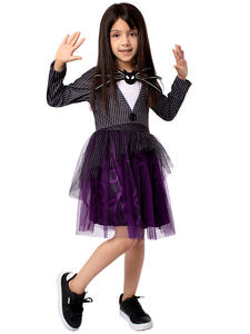 Nouvel arrivage de carnaval d'Halloween pour enfants <span class=keywords><strong>Jack</strong></span> Skellington Costume de Cosplay pour enfants - Product Image 5