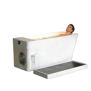 อ่างน้ำแข็งบำบัดฟื้นฟูร่างกายสำหรับนักกีฬา ควบคุมผ่านแอพ WiFi วัสดุอะคริลิก สำหรับแช่น้ำเย็น อ่างอาบน้ำสปาแบบตั้งพื้น - Product Image 1