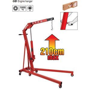 Grúa Hidráulica para Motores Yato YT-55556, Elevador Automotriz de un Solo Poste - Product Image 4