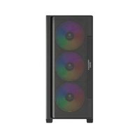Boîtiers PC de taille moyenne en alliage d'aluminium OEM, nouveau design, pour jeux, USB 3.0, EATX/ATX/MTX, avec verre trempé pour ordinateur