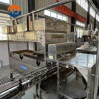 Machine automatique de découpe de tofu HJ |   Coupeur de blocs de tofu |   Équipement commercial de découpe de cubes de tofu 380V Garantie 1 an