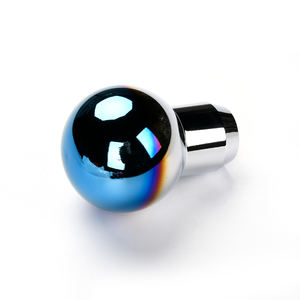 円形バトン発射チタン合金表面ユニバーサルシフトノブアルミニウム合金シフトレバー - Product Image 4