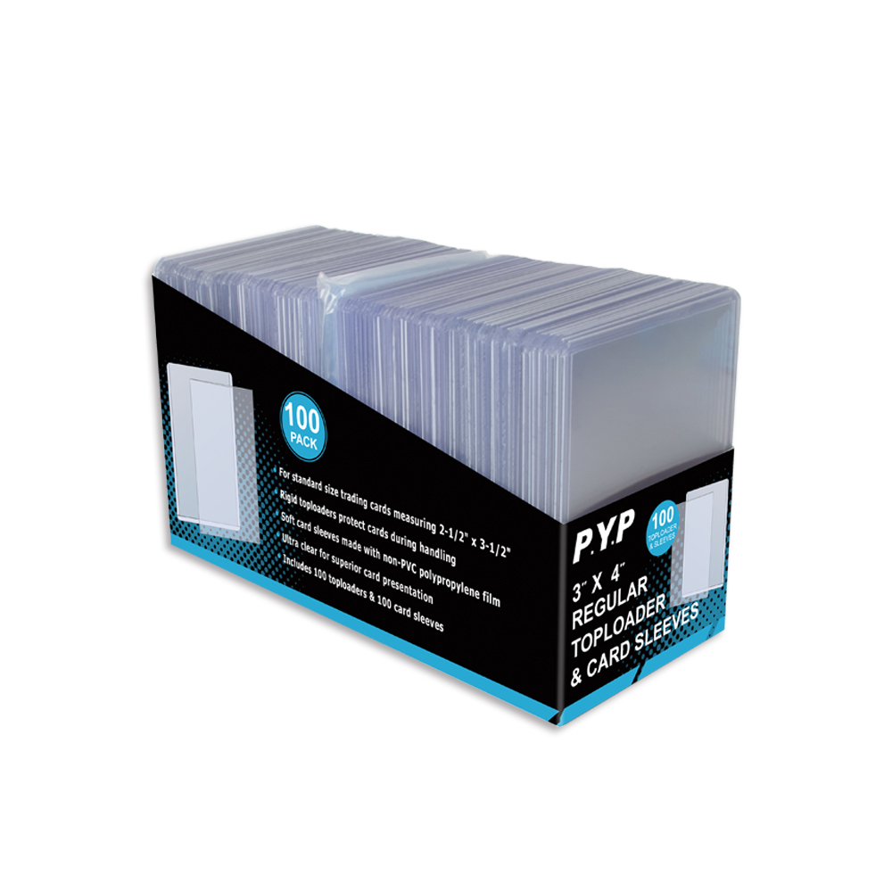 Trading Card Sleeves Baseball Card Top Loaders (50) & Soft (100) Combo Pack - Premium Protection Penny Sleeves Trading Card Sleeves Baseball Card Top Loaders (50) & Soft (100) Combo Pack - Premium Protection Penny Sleeves