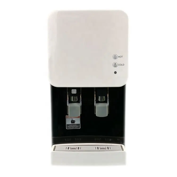 Dispensador portátil de agua potable UF, Enfriador de agua con W261-2C alcalina UV, para encimera fría y caliente, sin fondo
