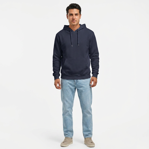 Sudaderas con Capucha para Hombre, Modernas y Más Vendidas, con Cierre, Mangas Largas, 100% Algodón, Forro Polar, Secado Rápido, Transpirables, para Invierno, Servicio OEM - Product Image 1