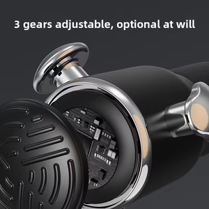 Pistola de Masaje Inalámbrica Portátil 4 en 1, Terapia de Liberación Rápida para Tejido Profundo y Músculos, Masajeador Corporal Vibratorio - Product Image 5