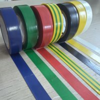 Ruban adhésif électrique en PVC de qualité professionnelle résistant à la chaleur avec adhésif en caoutchouc ignifuge et imperméable pour usage domestique
