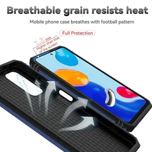 Armure anneau support Push coques de téléphone pour Redmi <span class=keywords><strong>Note</strong></span> 11 10 9 <span class=keywords><strong>8</strong></span> Pro Ma 9S Prime Poco X3 NFC X4 M4 4G 5G 11 11T couverture - Product Image 5