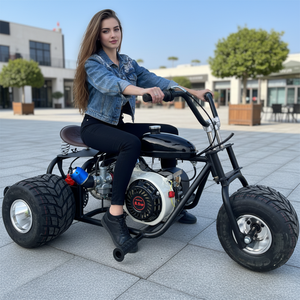 <span class=keywords><strong>Triciclo</strong></span> de Derrape a Gasolina de 212cc y 8.5hp, 4 Tiempos, Velocidad Máxima de 60km/h, Todoterreno, para Parques al Aire Libre, <span class=keywords><strong>Triciclo</strong></span> de Carreras para Adultos, Kart de Derrape a Pedales - Product Image 1