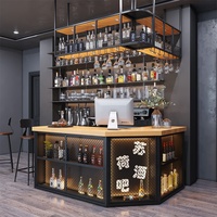 Meubles pour la maison, Table de café design pour restaurant, Comptoirs de vente mini LED, Chaise de bar moderne pour boîte de nuit, Comptoir de bar extérieur