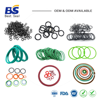 BESTSEAL Vente en gros de joints toriques en caoutchouc de silicone de qualité alimentaire, résistants à l'huile, standard, de haute qualité, NBR/FKM, dureté Shore 70/80, découpe