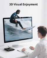 Grabadora de Blu-ray Portátil, Externa y Delgada, con USB 3.0 Tipo-C para MacBook Pro, Air, Windows 11/10, Laptop y Computadora de Escritorio