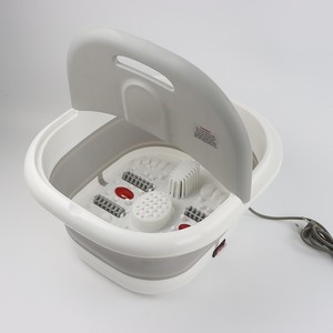 Silla de masaje de pies eléctrica de calentamiento rápido plegable máquina de masaje de baño de Spa de pies con burbuja para pies cansados relajación lavabo - Product Image 3