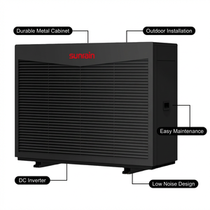 Nouvelle pompe à chaleur R290 A+++ à faible bruit 4KW 6KW 8KW 12KW 15KW 18KW pour l'Europe - Product Image 3