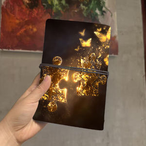 A6 quaderno di preparazione per insegnanti del Campus carta gialla dal Design Vintage perfetto per le lezioni di classe che seguono gli Essenti del College - Product Image 3