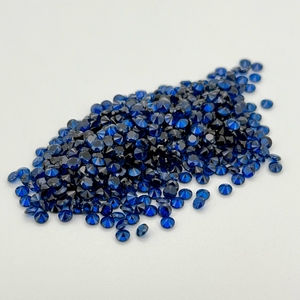 Gemme HQ Qualità 5A Spinello Blu 114 #   Gemma Sintetica di Spinello Blu Taglio Brillante ad Alta Temperatura 0.8-3mm - Product Image 5