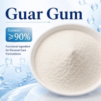 Poudre de Gomme de Guar à Haute Viscosité, Ingrédient Cosmétique, Stabilisateur d'Émulsion