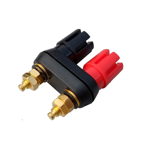 Hoparlör muz fiş bağlama sonrası terminali konnektörü muz soket çift kadın muz fiş hoparlör amplifikatör için - Product Image 1
