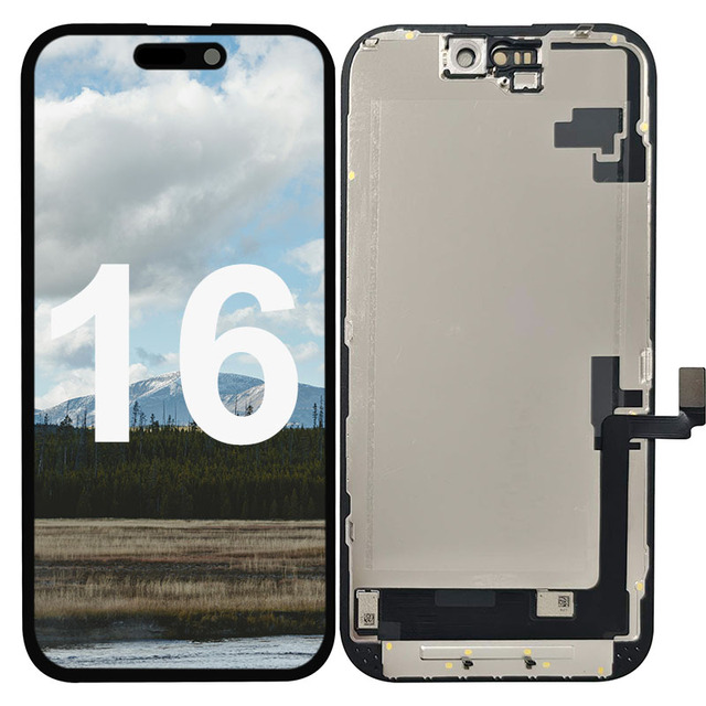 OEM LCD Phone Display for iPhone 16 6.1-Inch Mobile Screen Designed for Professional Repair and Wholesale Distribution