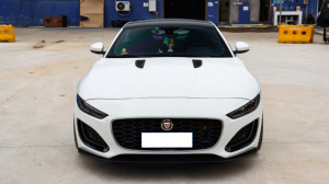 Jagagar F-TYPE अपग्रेड करने के लिए 2014-2019 चार लेंस वाले हेडलाइट्स के साथ फ्रंट बंपर किट - Product Image 3