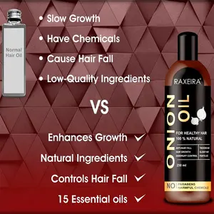 Private Label Organic Oil Hair Growth Castor Rosemary African Fast Onion Hair Growth Oil For Black Women Custom Logo