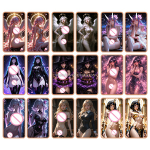 Collection à faible MOQ, Barre de cuivre fin 999 de 1 once AVDP, avec impression couleur 'Beauty Girl' - Product Image 5