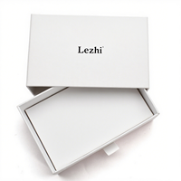 Scatola Regalo per Sapone Ecologica Personalizzabile con Logo, Classica Quadrata Pieghevole con Cassetto Scorrevole in Carta