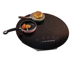 Cuisinière électrique infrarouge à 3 brûleurs en céramique, plaque chauffante personnalisée par le fabricant, plaque à induction - Product Image 1