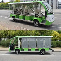 BFF Kepler Mini bus touristique électrique élégant 8-14 places Club voiture navette à la mode chariots de golf 11-14 Bus touristique