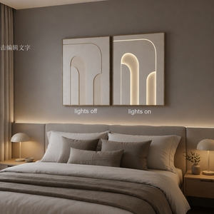 Cuadro <span class=keywords><strong>de</strong></span> Arte <span class=keywords><strong>de</strong></span> Pared con Marco <span class=keywords><strong>de</strong></span> <span class=keywords><strong>Madera</strong></span> Nórdico Moderno Minimalista, con Diseño <span class=keywords><strong>de</strong></span> Dibujos Animados Hechos a Mano con LED, <span class=keywords><strong>para</strong></span> Decoración <span class=keywords><strong>de</strong></span> <span class=keywords><strong>Sala</strong></span> <span class=keywords><strong>de</strong></span> Estar, Pintura Original - Product Image 1