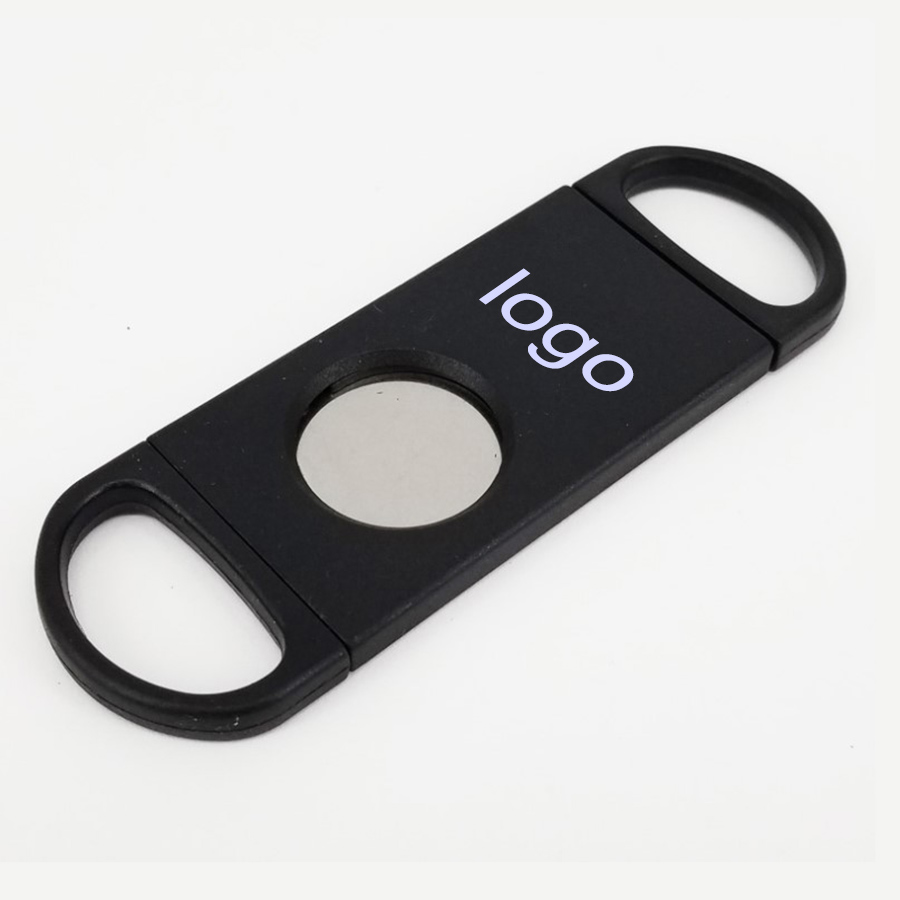 Рекламный резак для сигар, аксессуар, резак для подарка для мужчин, пластиковый Гильотинный Резак для сигар