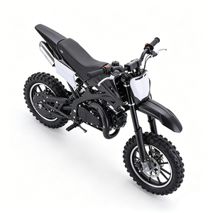 Motocicleta Todoterreno <span class=keywords><strong>de</strong></span> <span class=keywords><strong>Gasolina</strong></span> <span class=keywords><strong>para</strong></span> <span class=keywords><strong>Niños</strong></span>, Diseño Minimalista Totalmente Negro, Menos <span class=keywords><strong>de</strong></span> 50cc, 35 km/h, Carrocería Impermeable, <span class=keywords><strong>para</strong></span> Actividades al Aire Libre - Product Image 3