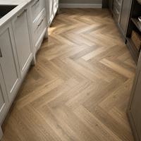 Planches de vinyle rigides à chevrons, ignifuges, écologiques et imperméables, fabriquées sur mesure pour les sols intérieurs de salon