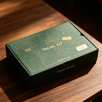 Boîte en carton de luxe empilable en deux parties, taille uniforme, pour présentation en vrac sur comptoir de bijouterie et emballage