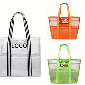 กระเป๋าเดินทางกันน้ำ PVC ดีไซน์เรียบง่ายทันสมัย เหมาะสำหรับการเดินทางไปเที่ยวทะเล - Product Image 2