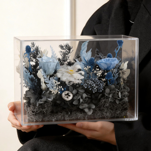 Boîte Cadeau Rose Éternelle en Acrylique – Idéal pour la Saint-Valentin, Anniversaire, ou Déclaration d'Amour pour Petite Amie - Product Image 5