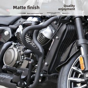 <span class=keywords><strong>BenDa</strong></span> Grey Stone 250 Moto Modello 007 Nuovo Paraurti Modificato Protezione Paraurti Schienale Pieghevole Portapacchi Laterale a Sgancio Rapido - Product Image 1