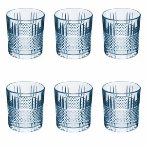 Set di 6 bicchieri Dublin da 340 ml blu - Product Image 1