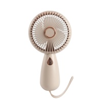 Nouveau ventilateur électrique portable USB 2026, mini, rechargeable, avec protection anti-vent, pour table, petit ventilateur de refroidissement en plastique
