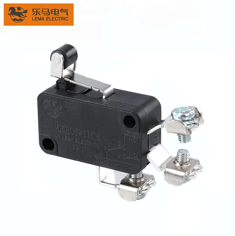 Lever Switch Grey Lema KW7-32 Plastic Roller Lever Micro Switch Electronic Device 220v Micro Switch T85 5e4