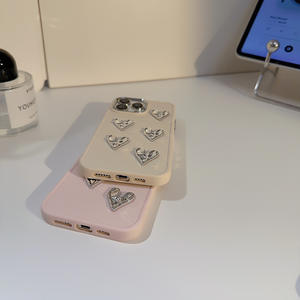 <span class=keywords><strong>เคส</strong></span> iPhone หนา 1.5 มม. สำหรับ iPhone 17 Pro Max ฝาหลังป้อง<span class=keywords><strong>กัน</strong></span>แบบเคลือบไฟฟ้ารูปหัวใจ วัสดุ TPU - Product Image 4