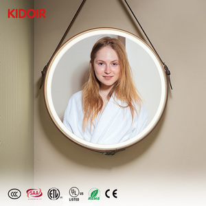 Kidoir Vente directe d'usine <span class=keywords><strong>Miroir</strong></span> LED intelligent à capteur tactile <span class=keywords><strong>Miroir</strong></span> de salle de bain anti-buée Miroirs muraux de luxe pour salle de bain - Product Image 1